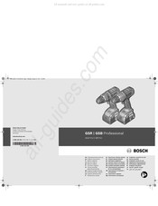 Bosch GSB 18 V-LI Professional Originalbetriebsanleitung