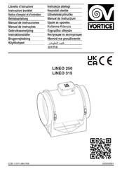 Vortice LINEO 250 Betriebsanleitung