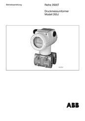ABB 265J Betriebsanleitung
