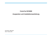 Intec ColorCut SC6500 Serie Installationsanleitung