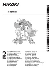 Hikoki C 12RSH3 Bedienungsanleitung