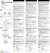 Sony ECM -R300 Bedienungsanleitung
