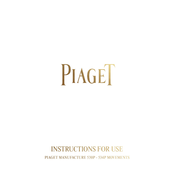 Piaget 534P Bedienungsanleitung