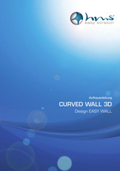 Hms easy stretch CURVED WALL 3D Aufbauanleitung