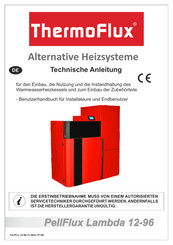 ThermoFlux PellFlux Lambda 49 Technische Anleitung