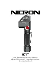 Nicron B74T Benutzerhandbuch