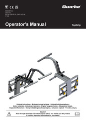 Quicke TopGrip Bedienungsanleitung