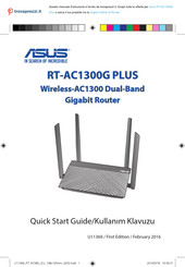 Asus RT-AC1300G PLUS Schnellstartanleitung