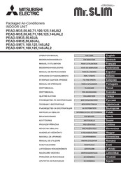 Mitsubishi Electric Mr. SLIM PEAD-M35JA2 Bedienungshandbuch