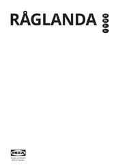 Ikea RAGLANDA AA-2426252-1 Bedienungsanleitung