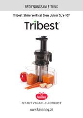Tribest Shine SJV-107 Bedienungsanleitung