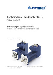 Nanotec PD4-E601L42-E-65-3 Technisches Handbuch