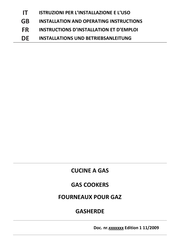 Giorik ECG760F Installation Und Betriebsanleitung