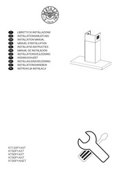 Bertazzoni KT90P1ANET Installationsanleitung