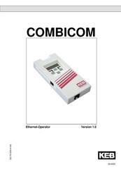 Keb COMBICOM Bedienungsanleitung