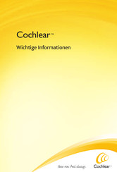 Cochlear CI513 Wichtige Informationen