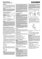 EUCHNER NX1-2121A-M Betriebsanleitung