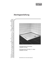 MEPA 150 180 Montageanleitung
