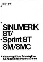 Siemens Sprint 8T Bedienungsanleitung
