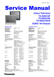 Panasonic TX-29AS10F Serviceanleitung