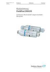 Endress+Hauser FieldPort SWA50 Kurzanleitung