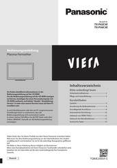 Panasonic TXP50C3E Bedienungsanleitung