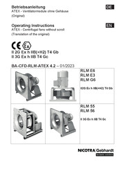 Nicotra Gebhardt RLM E6 Betriebsanleitung