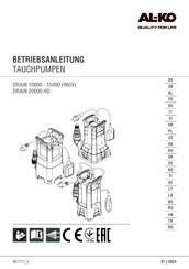 AL-KO DRAIN 10000 Betriebsanleitung