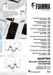 Fiamma 98655-768 Montageanleitung
