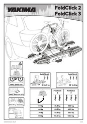 Yakima FoldClick 3 Bedienungsanleitung