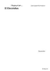Electrolux EH SL6-4 Benutzerinformation