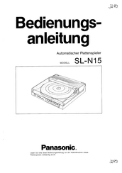 Panasonic SL-N15 Bedienungsanleitung