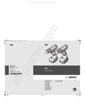 Bosch PSB 1440 LI-2 Originalbetriebsanleitung