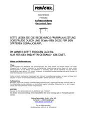 PrimAster Fano Aufbauanleitung