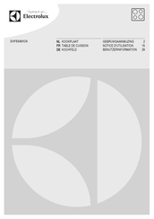 Electrolux EHF6346XOK Benutzerinformation