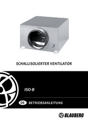 BLAUBERG Iso-B 100 Betriebsanleitung