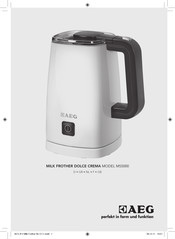 AEG DOLCE CREMA MS5000 Anleitung
