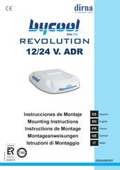 Dirna bycool blue line Revolution 12/24 V.ADR Montageanweisungen