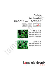 Tams Elektronik LD-G-32.2 Anleitung