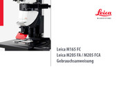 Leica Microsystems M205 FCA Gebrauchsanweisung