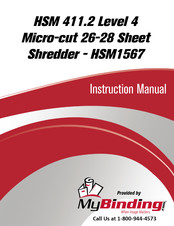 HSM 1567 Betriebsanleitung