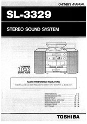 Toshiba SL-3329 Bedienungsanleitung
