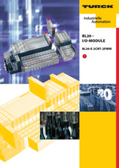 Turck BL20 Serie Bedienungsanleitung