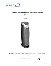 Clean Air Optima CA-506 Bedienungsanleitung