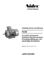 Nidec Leroy-Somer FLSD 225 Inbetriebnahme Und Wartung