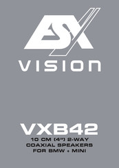 Esx VISION VXB42 Bedienungsanleitung