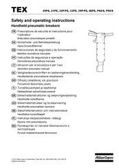 Atlas Copco TEX 39PS Sicherheits- Und Betriebsanleitung