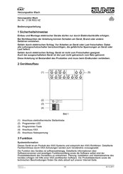 Jung 2136 REG HZ Bedienungsanleitung