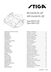 Stiga 105 COMBI Gebrauchsanweisung