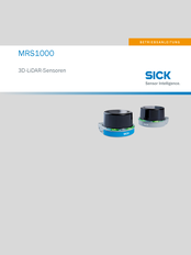 SICK MRS1000 People Counter Betriebsanleitung
